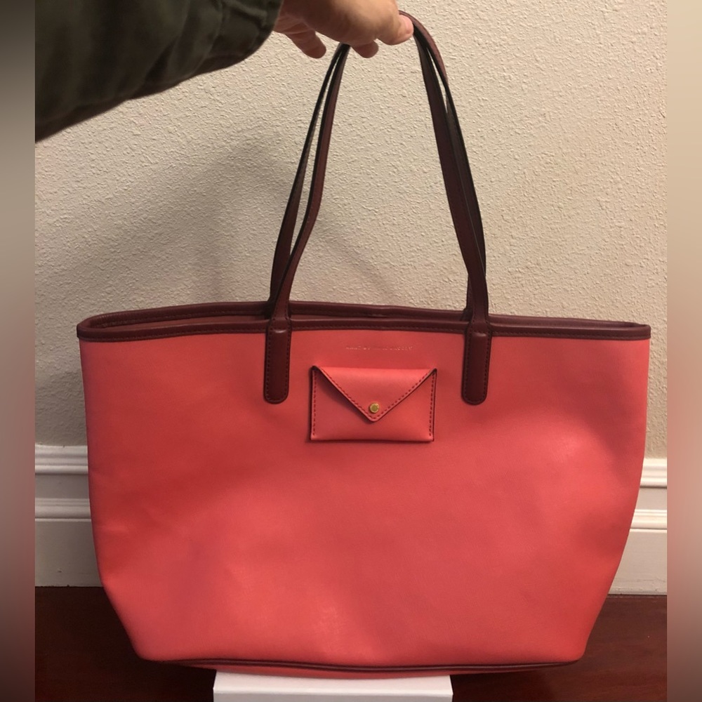 Marc by Marc Jacob Salmon Saffiano Leather Tote Bag